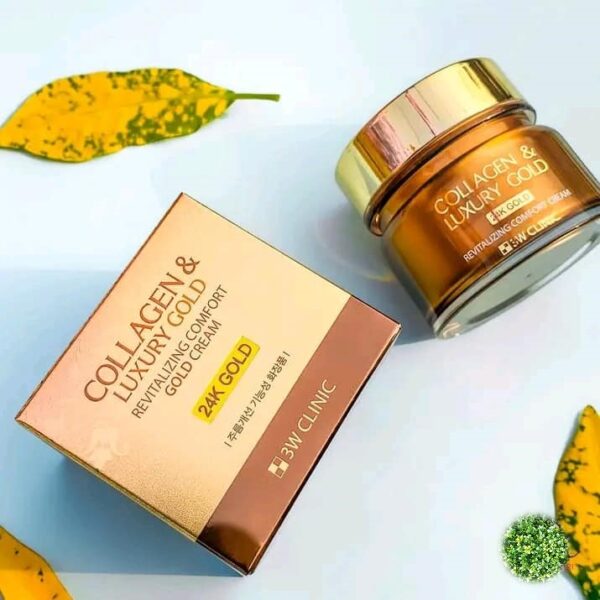 3W Clinic Collagen And Luxury Gold Cream