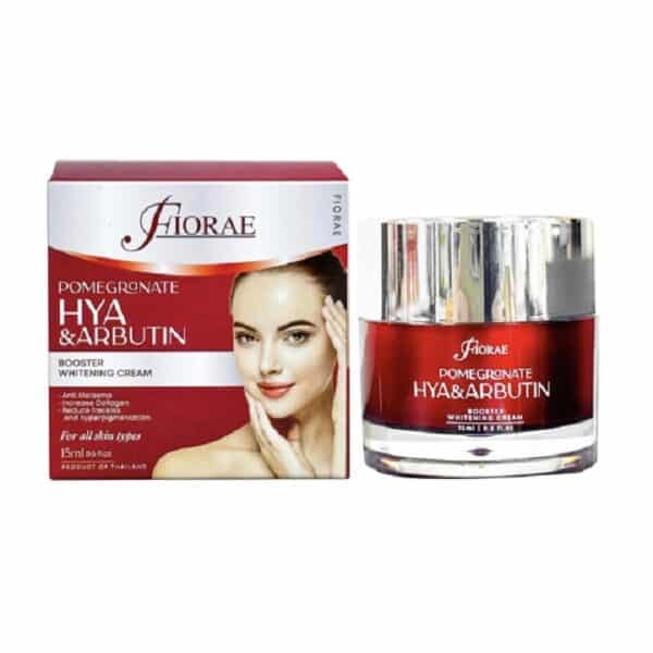 Fiorae Pomegranate Hya & Arbutin Booster Whitening Cream -15ml