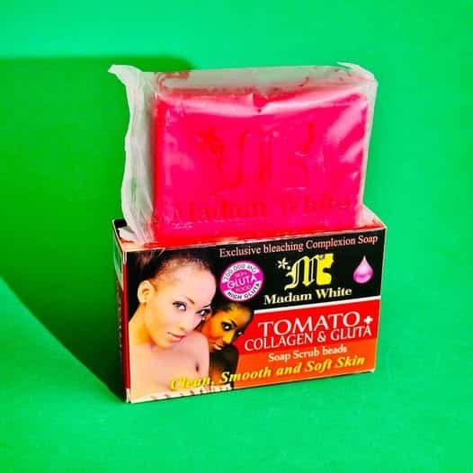 Madam White Tomato, Collagen & Gluta Skincare Soap