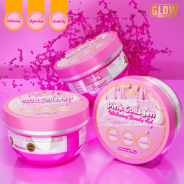 Pink Collagen Whitening Beauty Gel